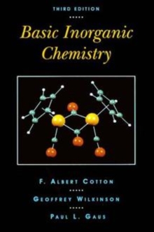 Basic Inorganic Chemistry, Hardback Book Basic Inorganic Chemistry, Hardback Book