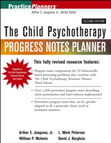 The Child Psychotherapy Progress Notes Planner