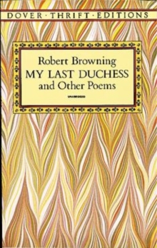 My Last Duchess and Other Poems, Paperback Book My Last Duchess and Other Poems, Paperback Book