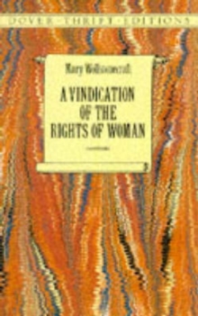 A Vindication of the Rights of Woman, Paperback Book A Vindication of the Rights of Woman, Paperback Book