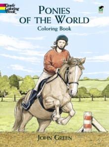 Ponies of the World Colouring Book, Hardback Book Ponies of the World Colouring Book, Hardback Book