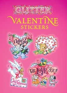 Glitter Valentine Stickers