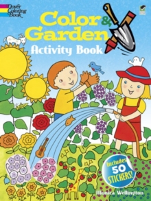 Color & Garden Activity Book, Paperback Book Color & Garden Activity Book, Paperback Book