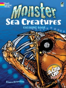 Monster Sea Creatures Coloring Book, Paperback / softback Book Monster Sea Creatures Coloring Book, Paperback / softback Book