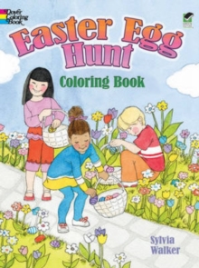 Easter Egg Hunt Coloring Book, Paperback Book Easter Egg Hunt Coloring Book, Paperback Book