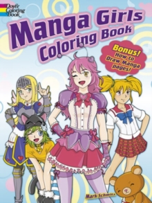 Manga Girls Coloring Book, Paperback / softback Book Manga Girls Coloring Book, Paperback / softback Book