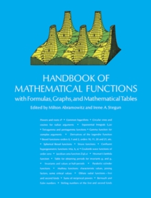 Handbook Of Mathematical Functions