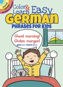 Color & Learn Easy German Phrases For Kids