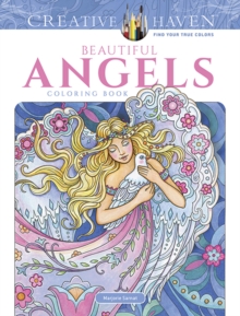 Creative Haven Beautiful Angels Coloring Book