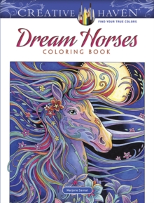 Creative Haven Dream Horses Coloring Book