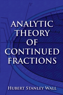 Analytic Theory of Continued Fractions