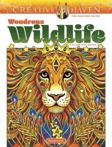 Creative Haven Wondrous Wildlife Coloring Book