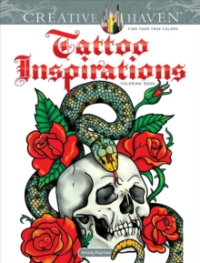 Creative Haven Tattoo Inspirations Coloring Book