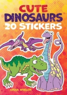 Cute Dinosaurs Stickers : 20 Stickers