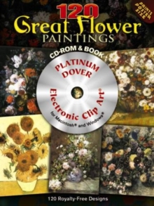120 Great Flower Paintings, Mixed media product Book 120 Great Flower Paintings, Mixed media product Book
