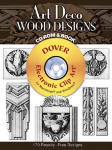 Art Deco Wood Designs, Mixed media product Book Art Deco Wood Designs, Mixed media product Book
