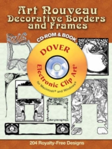 "Art Nouveau" Decorative Borders and Frames, Mixed media product Book "Art Nouveau" Decorative Borders and Frames, Mixed media product Book