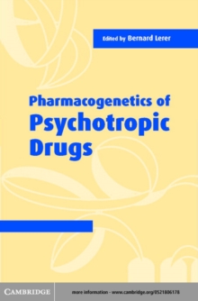 Pharmacogenetics of Psychotropic Drugs