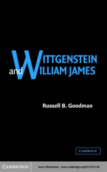 Wittgenstein and William James