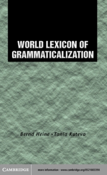 World Lexicon of Grammaticalization