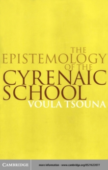 Epistemology of the Cyrenaic School