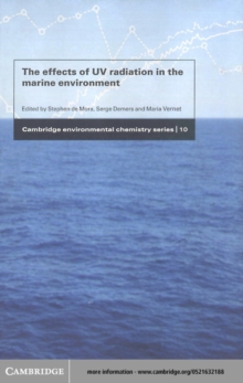 Effects of UV Radiation in the Marine Environment