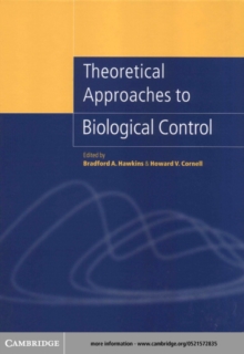 Theoretical Approaches to Biological Control