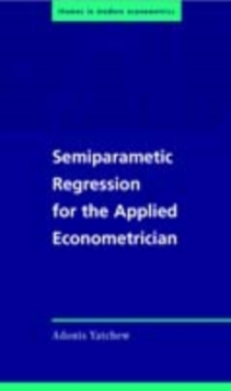 Semiparametric Regression for the Applied Econometrician