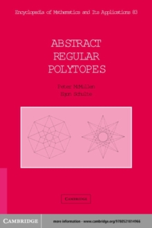 Abstract Regular Polytopes