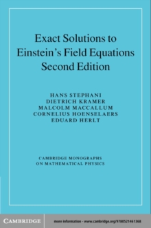 Exact Solutions of Einstein's Field Equations