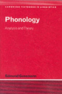 Phonology : Analysis and Theory