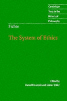 Fichte: The System of Ethics