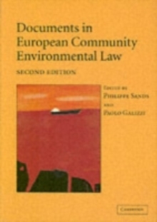 Documents in European Community Environmental Law