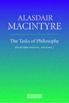 The Tasks of Philosophy: Volume 1 : Selected Essays