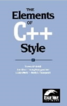 The Elements of C++ Style