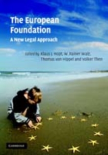 European Foundation : A New Legal Approach