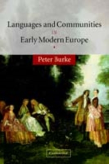 Languages and Communities in Early Modern Europe