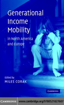 Generational Income Mobility in North America and Europe