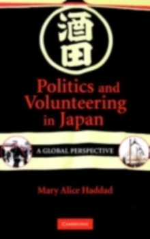 Politics and Volunteering in Japan : A Global Perspective