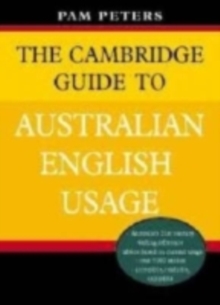 The Cambridge Guide to Australian English Usage