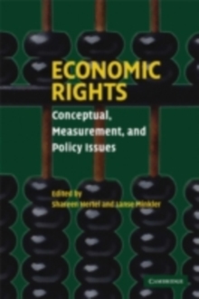 Economic Rights : Conceptual, Measurement, and Policy Issues