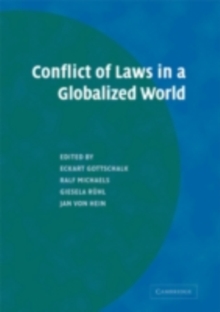 Conflict of Laws in a Globalized World