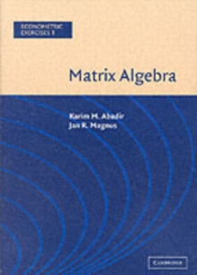 Matrix Algebra