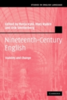 Nineteenth-Century English : Stability and Change