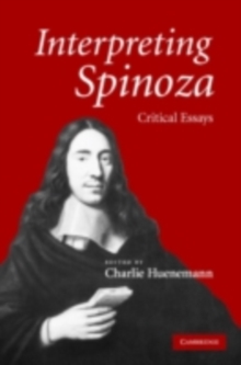 Interpreting Spinoza : Critical Essays