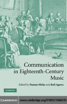 Communication in Eighteenth-Century Music