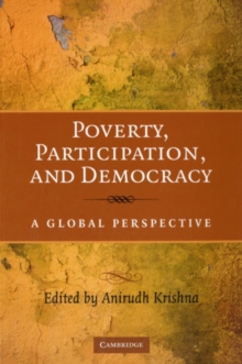 Poverty, Participation, and Democracy : A Global Perspective