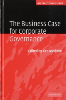 The Business Case for Corporate Governance