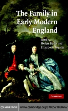 The Family in Early Modern England