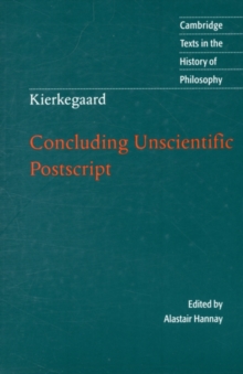 Kierkegaard: Concluding Unscientific Postscript